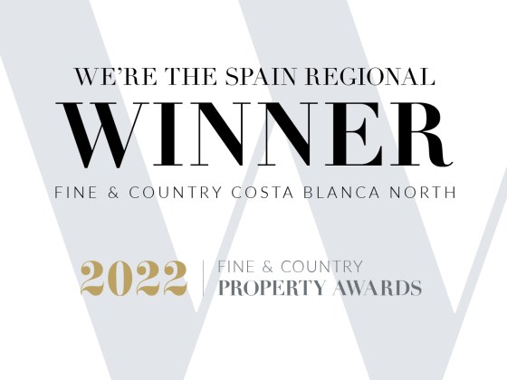 Fine & Country Costa Blanca North Award Winner